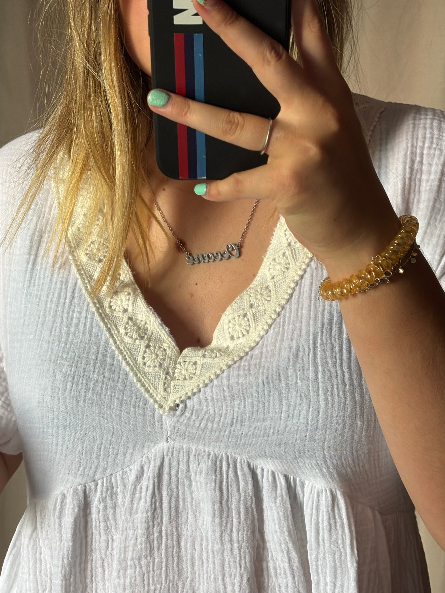 robe gaz de coton