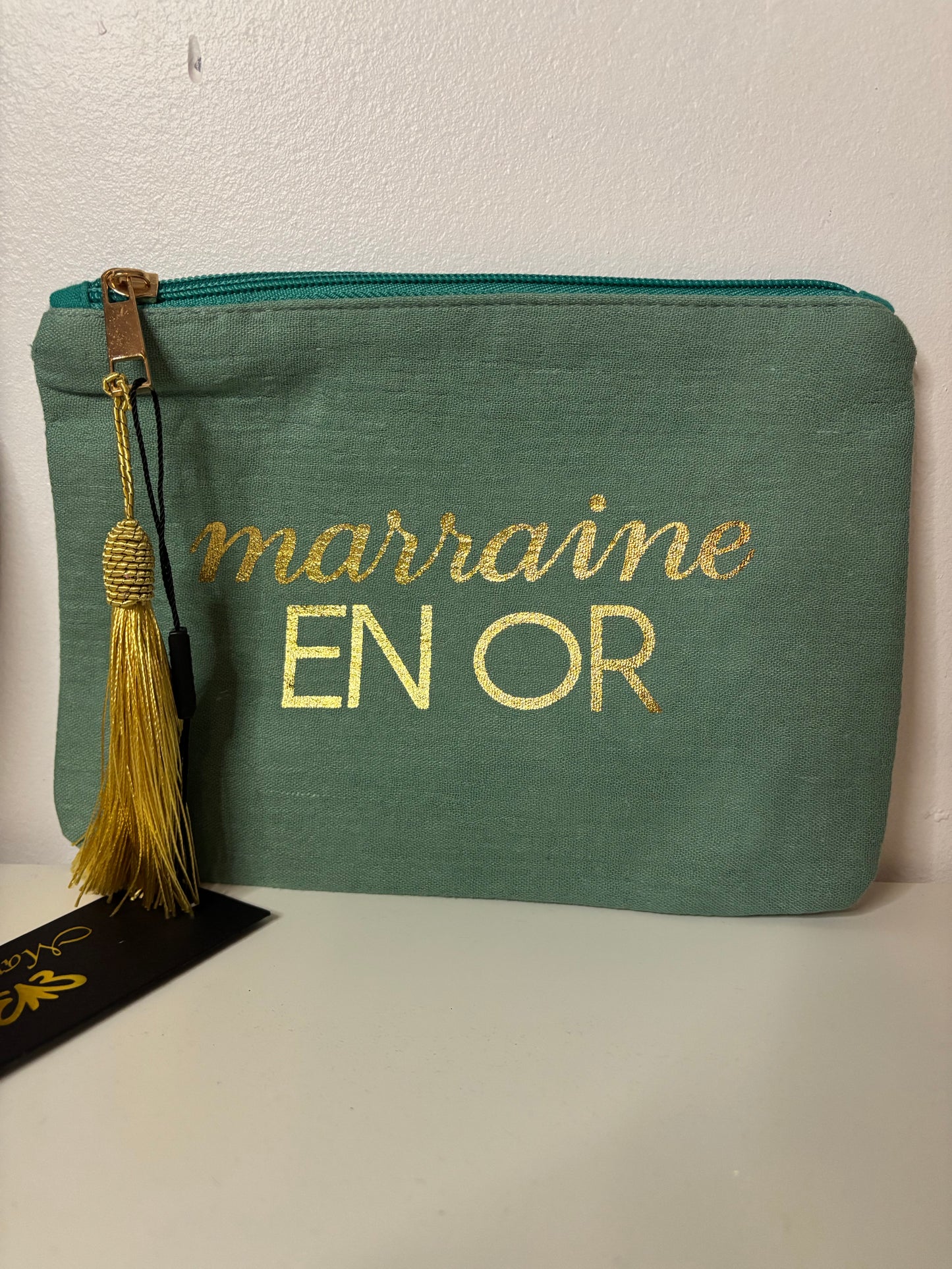 Trousse « marraine en or »