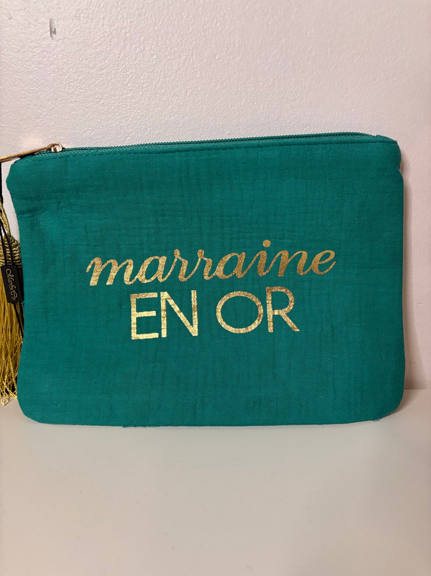Trousse « marraine en or »