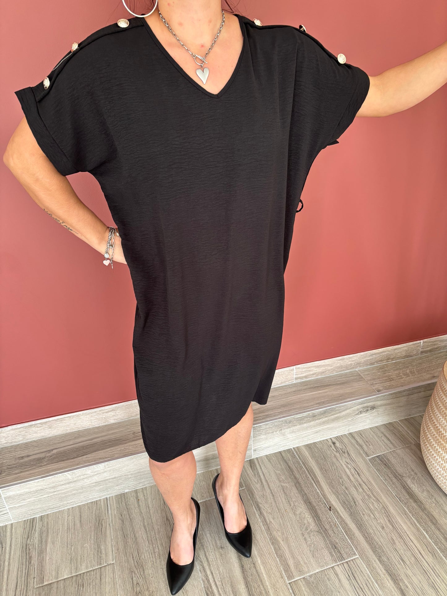 Robe bouton