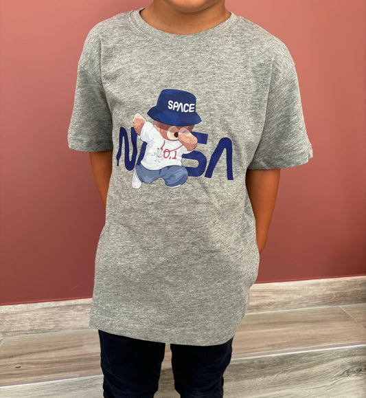 Teeshirt NASA gris - Seizecollection