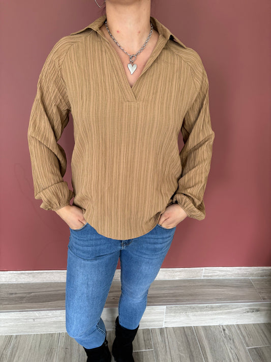 Blouse camel