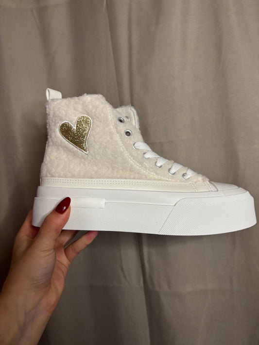 Chaussures montantes moumoute