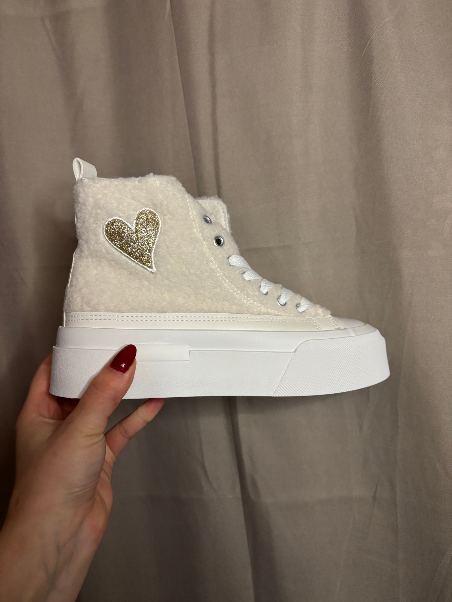 Chaussures montantes moumoute
