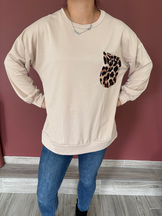 Pull beige - Seizecollection
