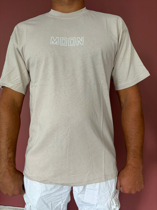 teeshirt lune beige - Seizecollection